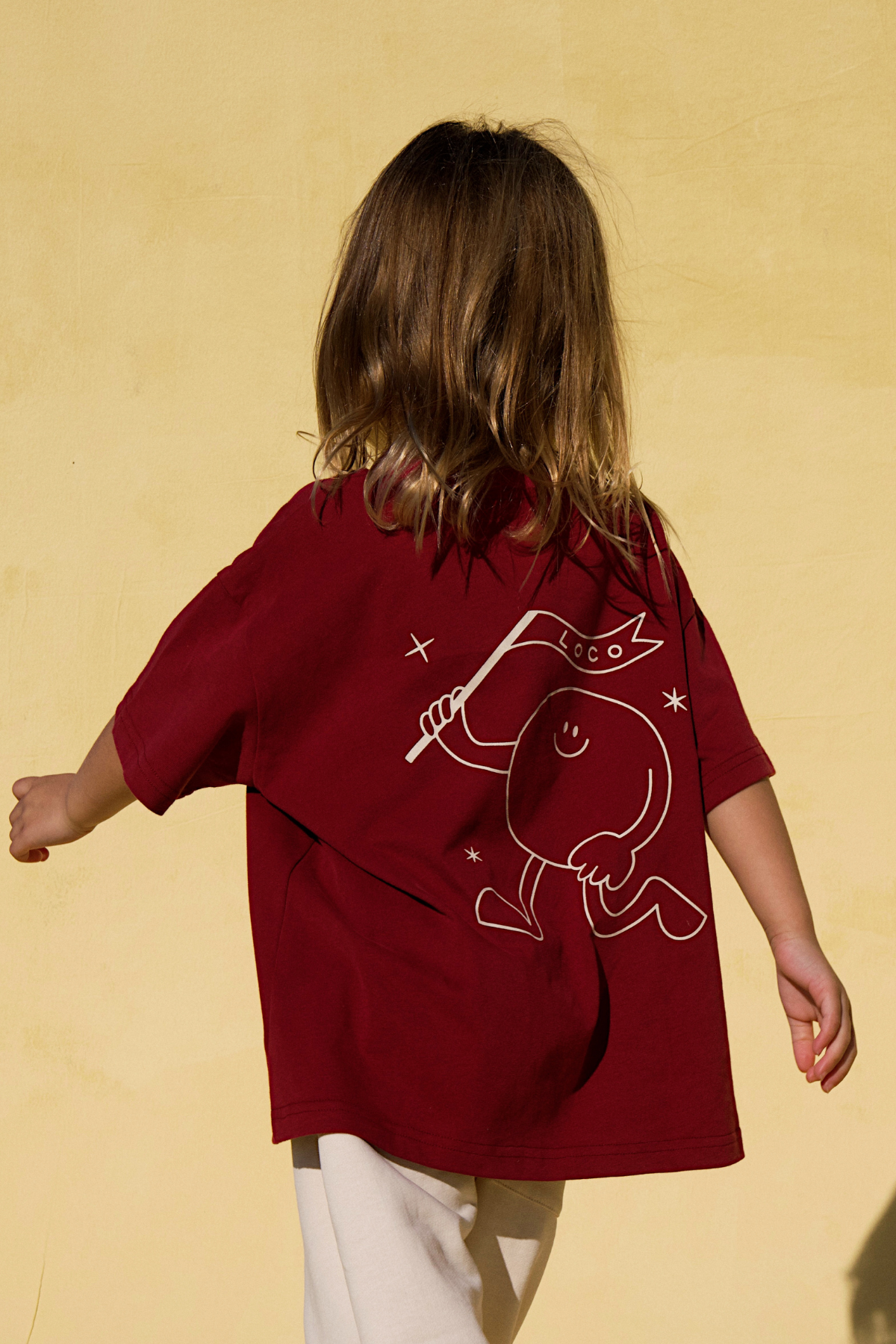 The Crazy Flag Lou Tee - Cherry Cola