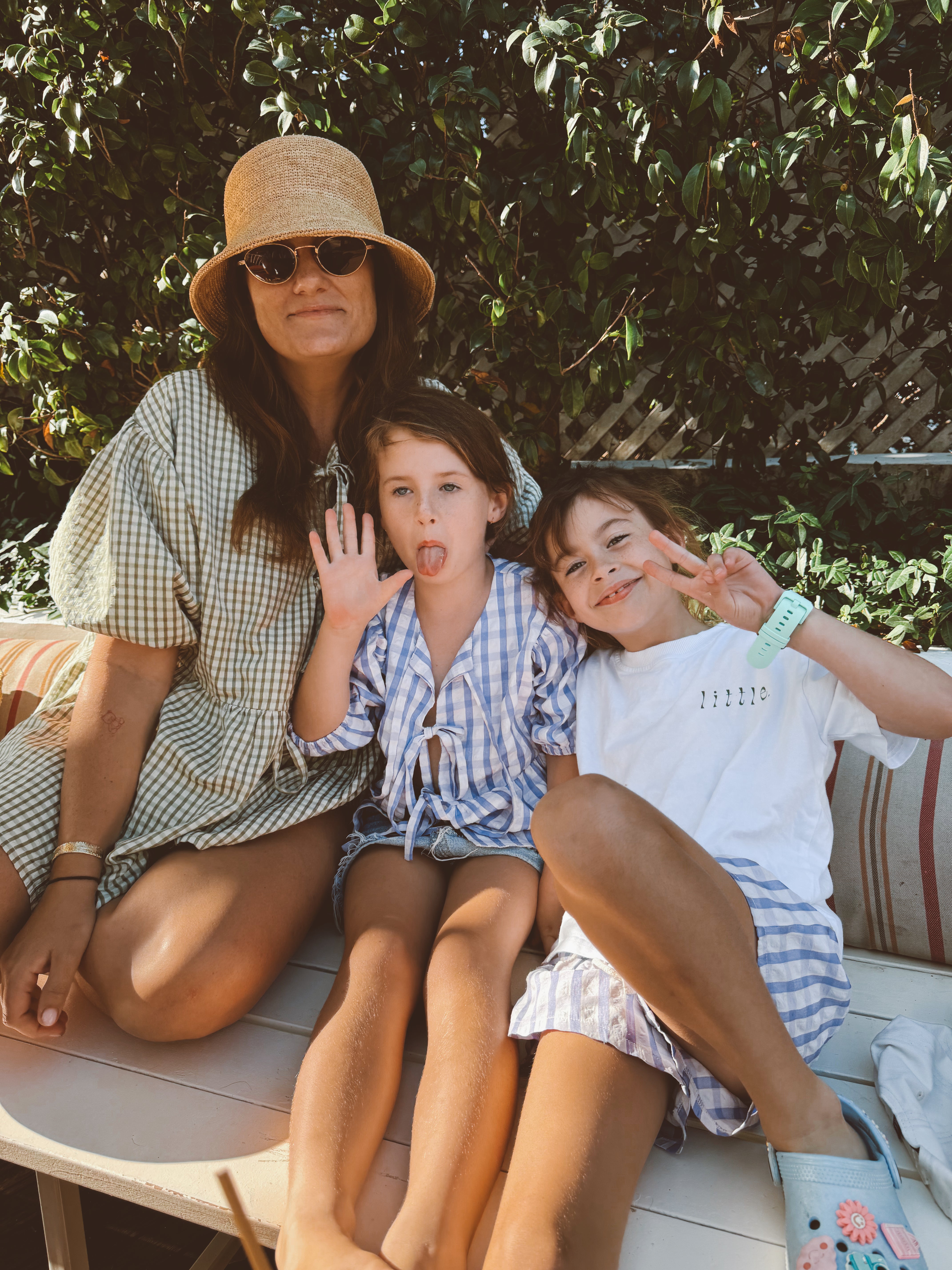 PRE ORDER - The Mama Cami - Olive Gingham