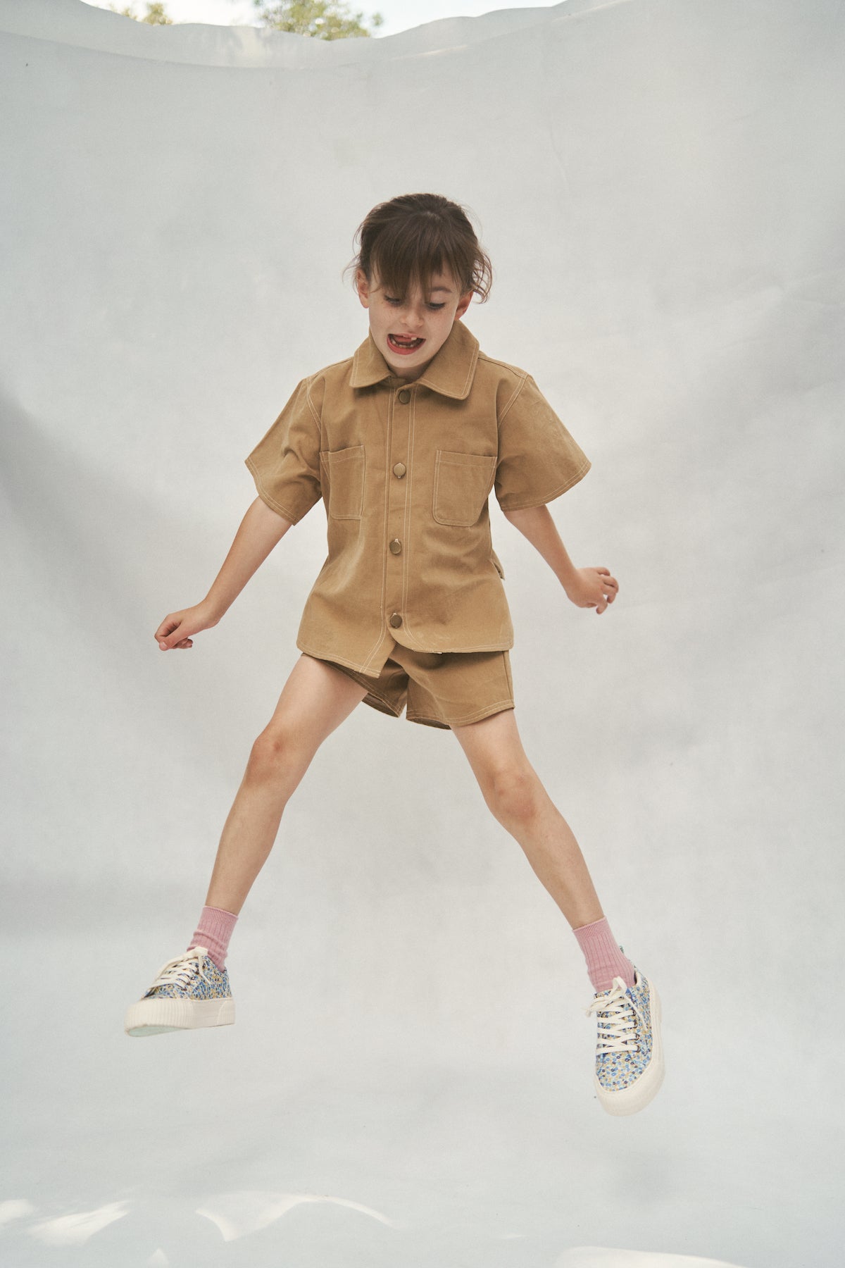 The Luda Shorts - Tan