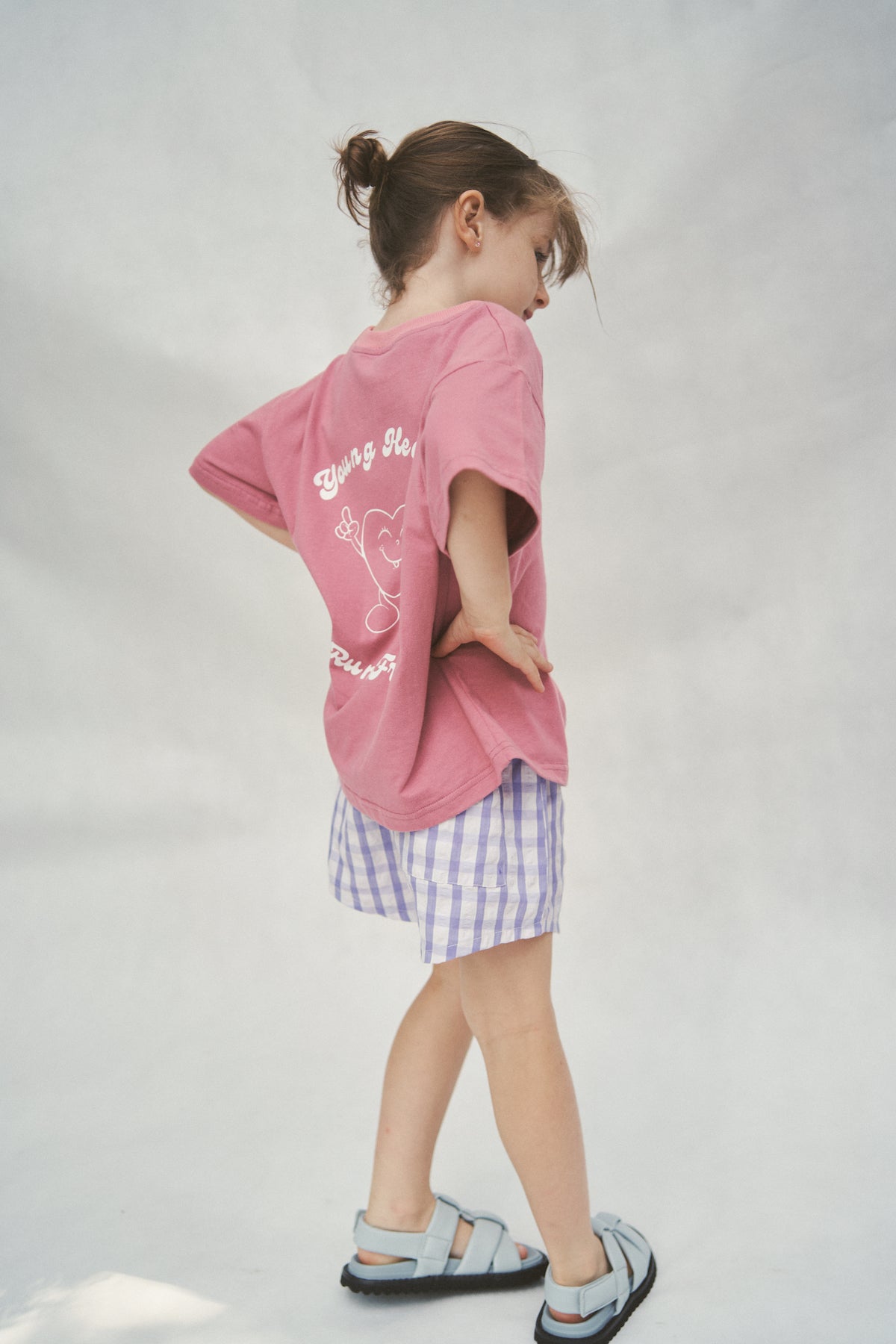 The Cami Shorts - Lilac Gingham