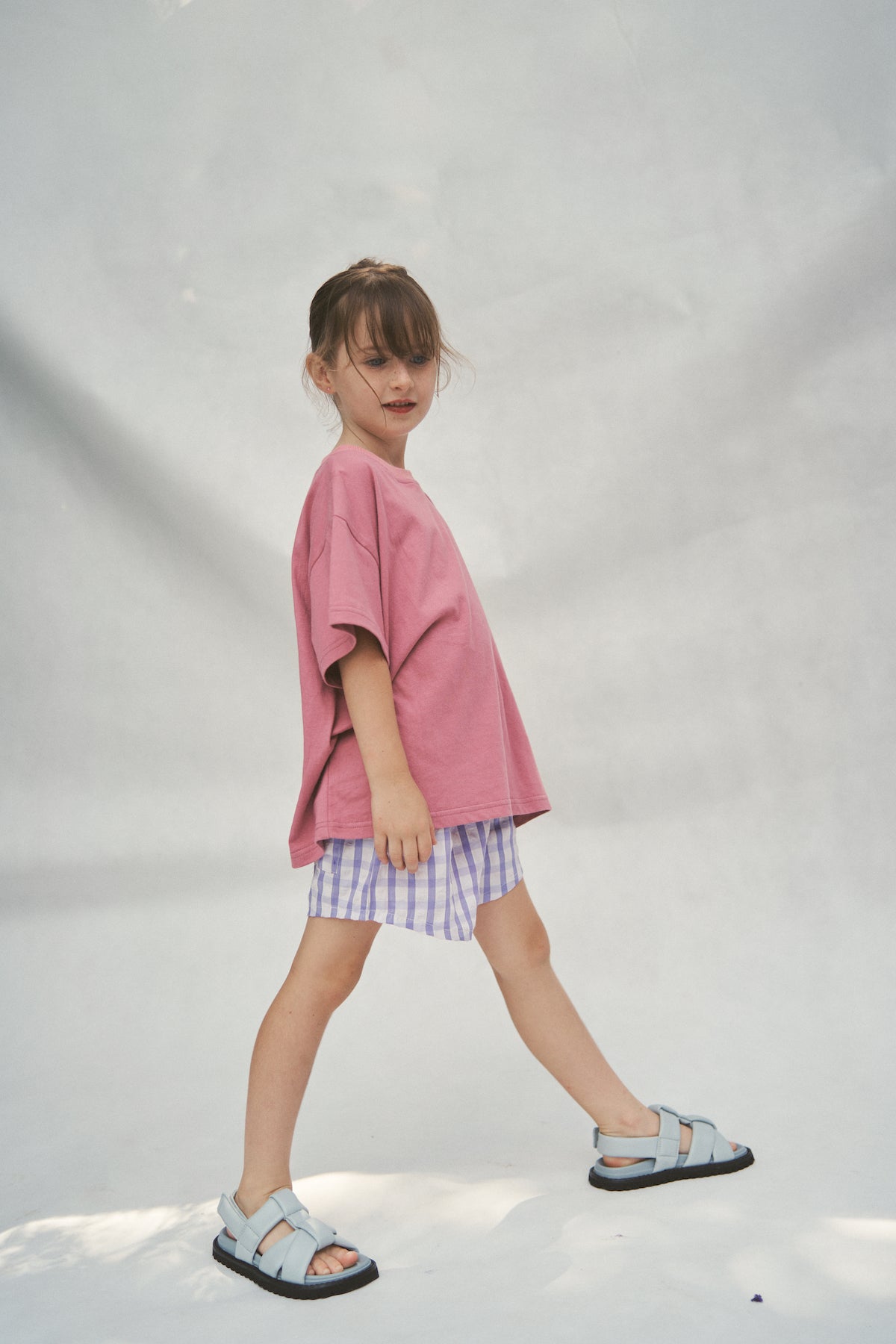 The Cami Shorts - Lilac Gingham