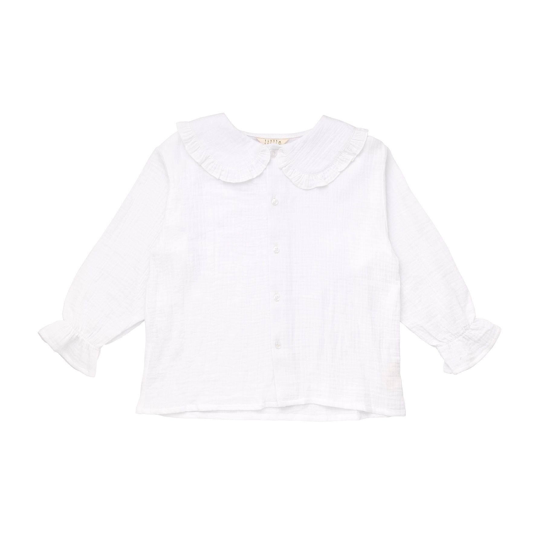 The Maggie Muslin Blouse - White