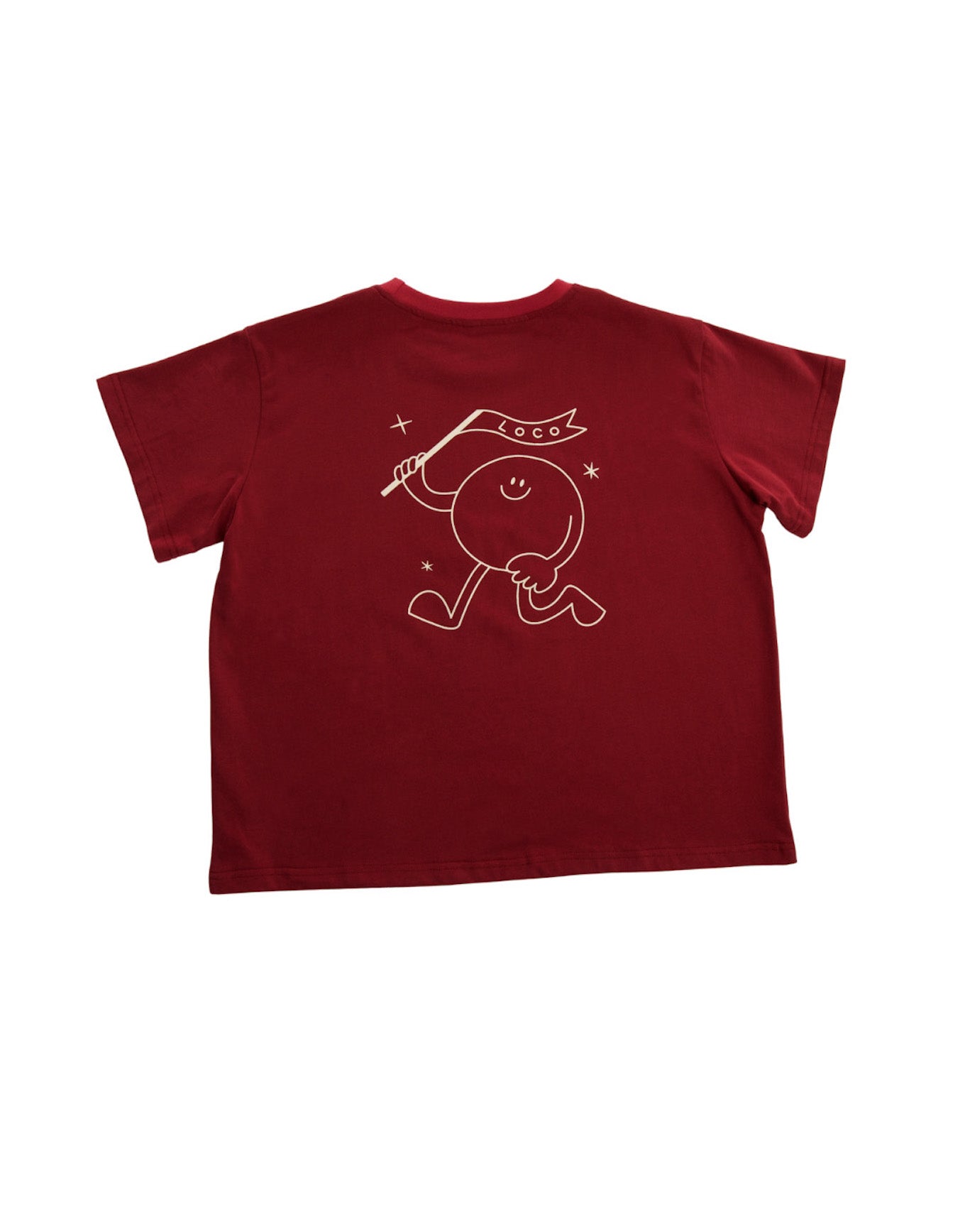 The Crazy Flag Lou Tee - Cherry Cola