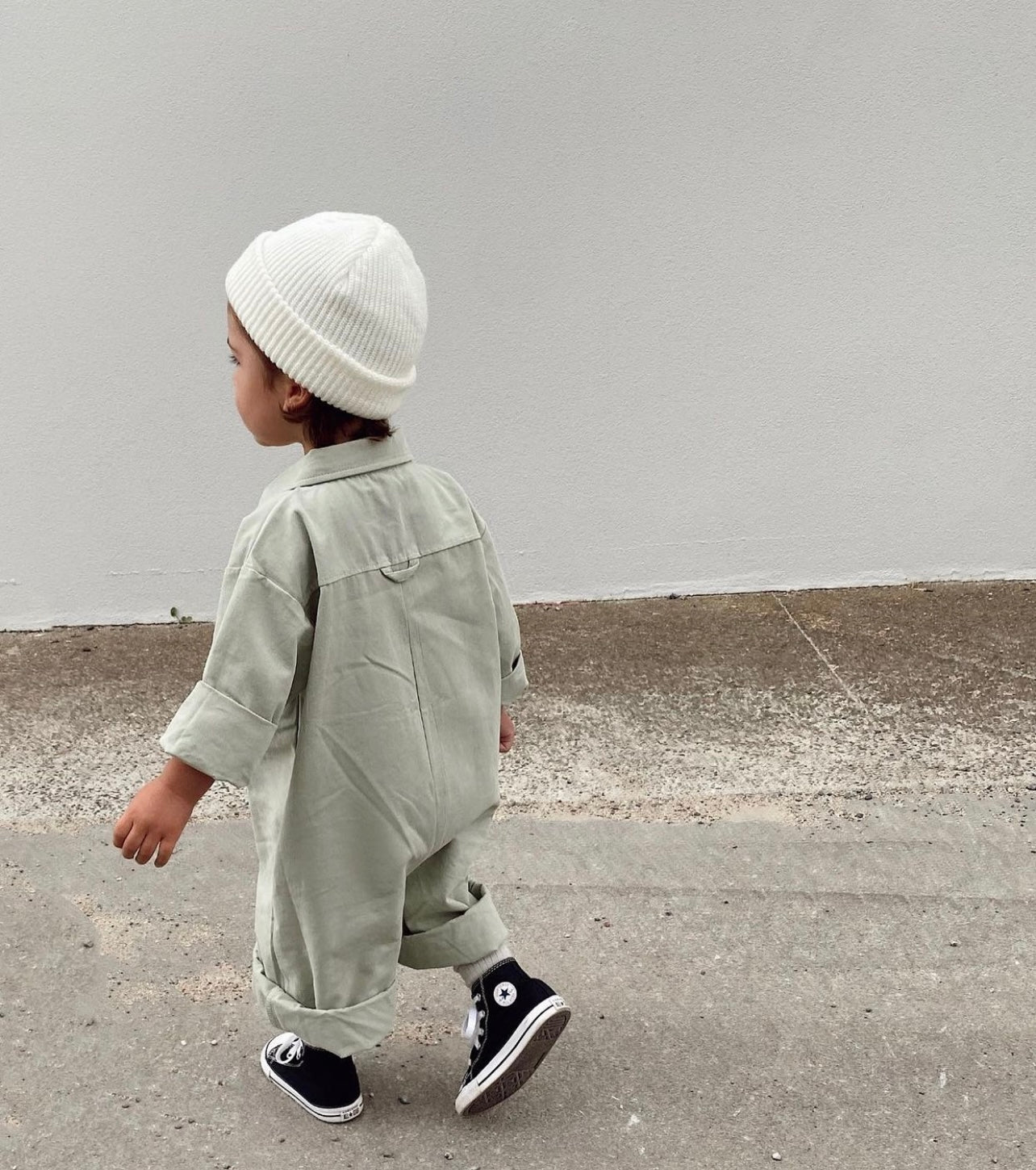 The Bowie Boilersuit - Sage
