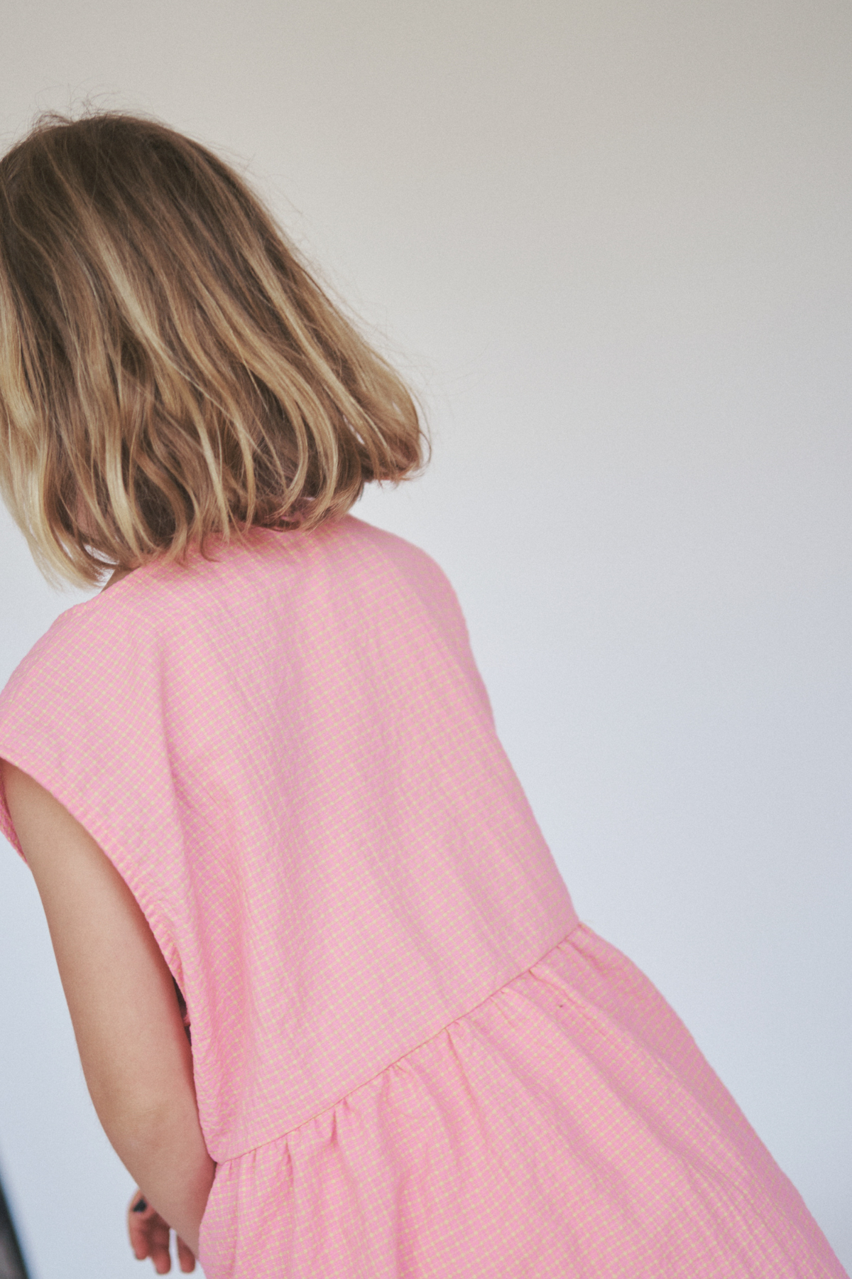 The Polly Pocket Blouse - Pink Lemonade