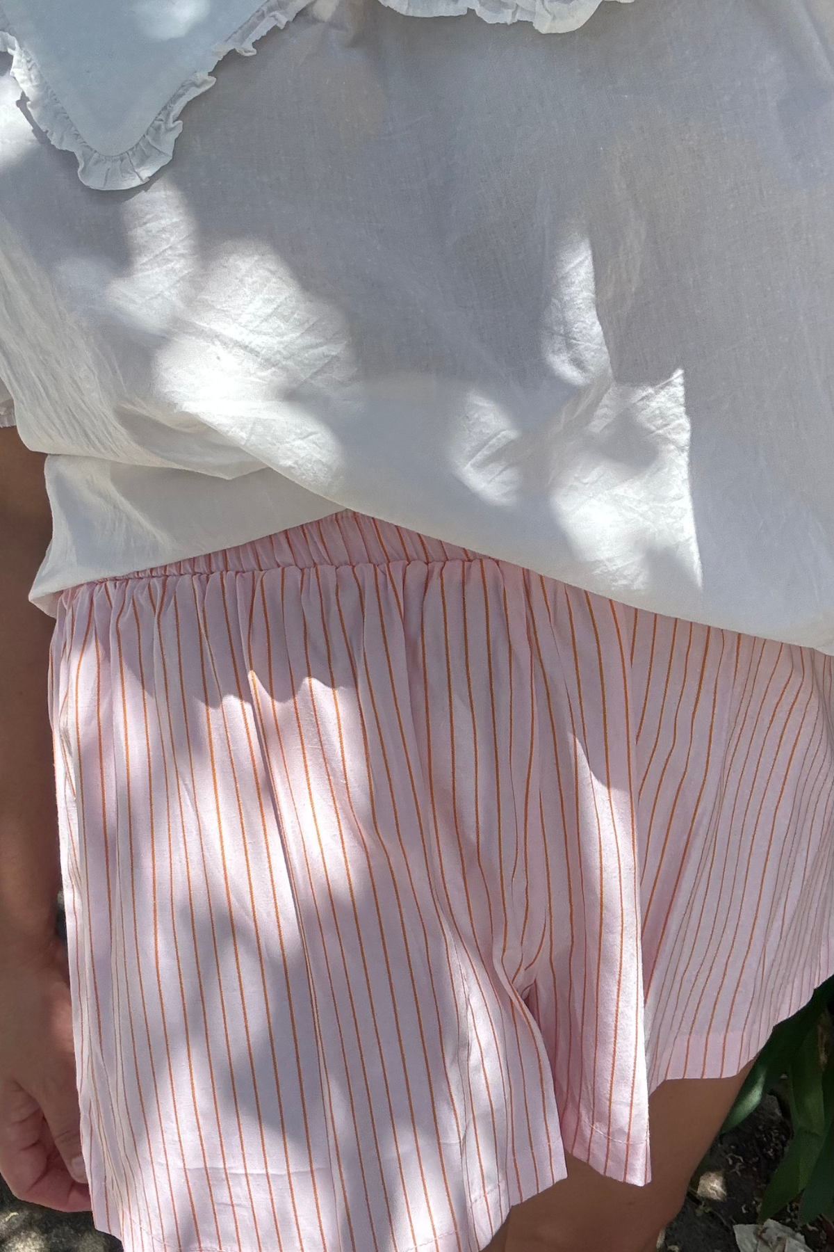 The Mama Everyday Shorts - Sunset Stripe