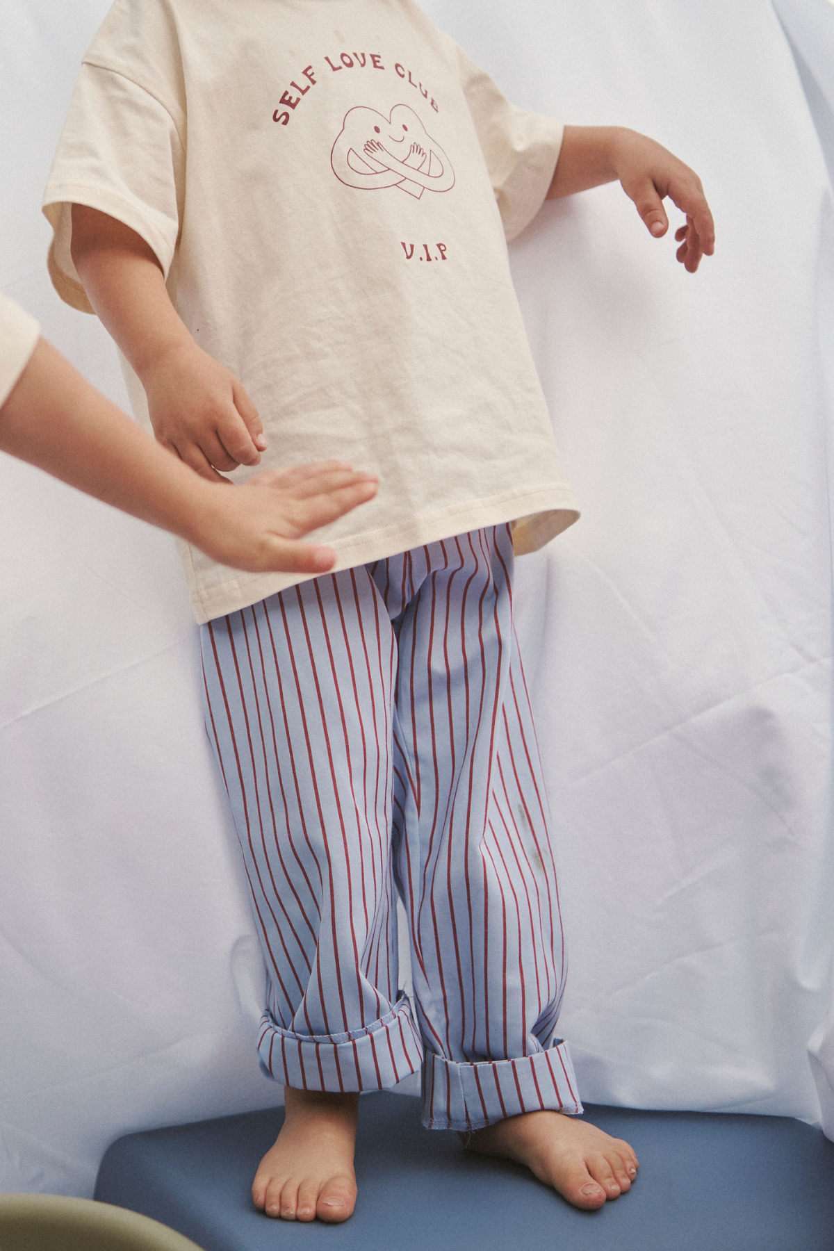 Party Pants - Red and Blue Stripe