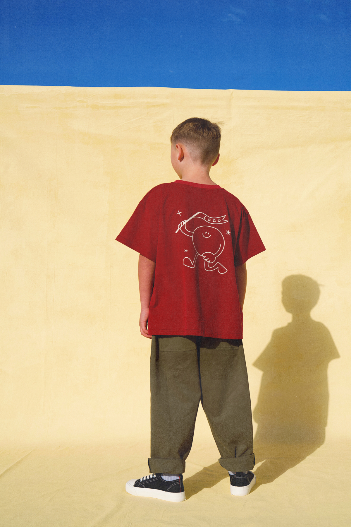 The Crazy Flag Lou Tee - Cherry Cola