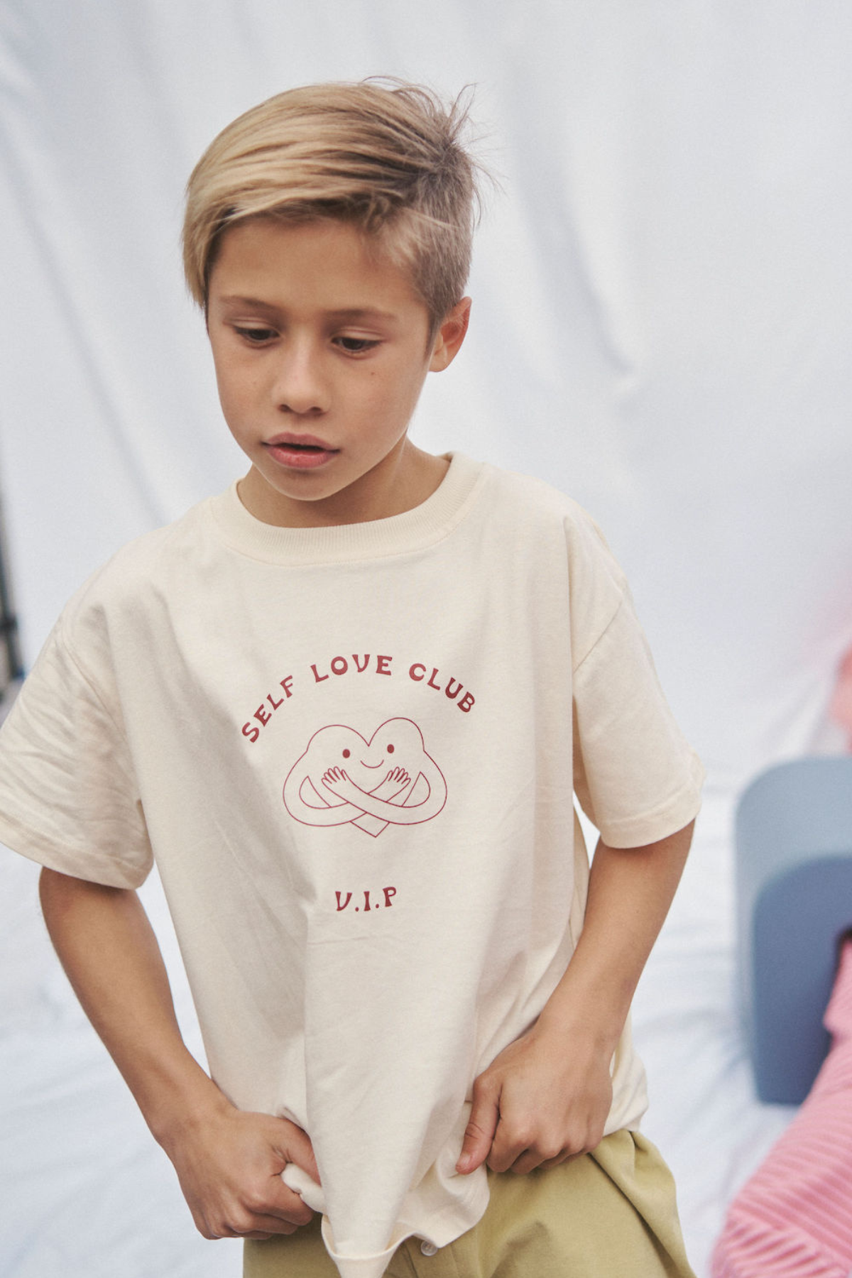 Self Love Club Tee - Buttercream