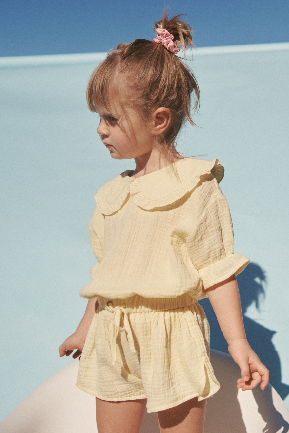 The Poppy Playsuit - Daffodil