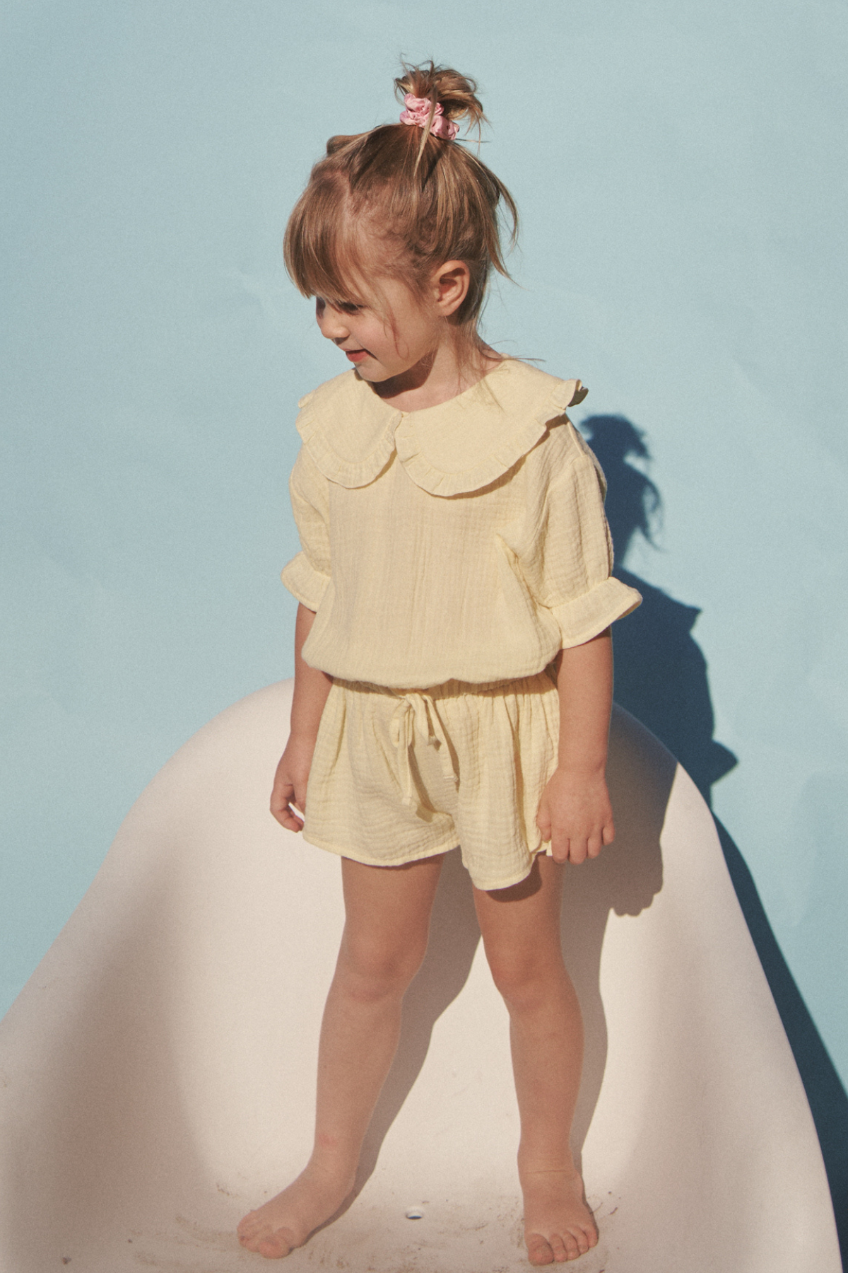 The Poppy Playsuit - Daffodil