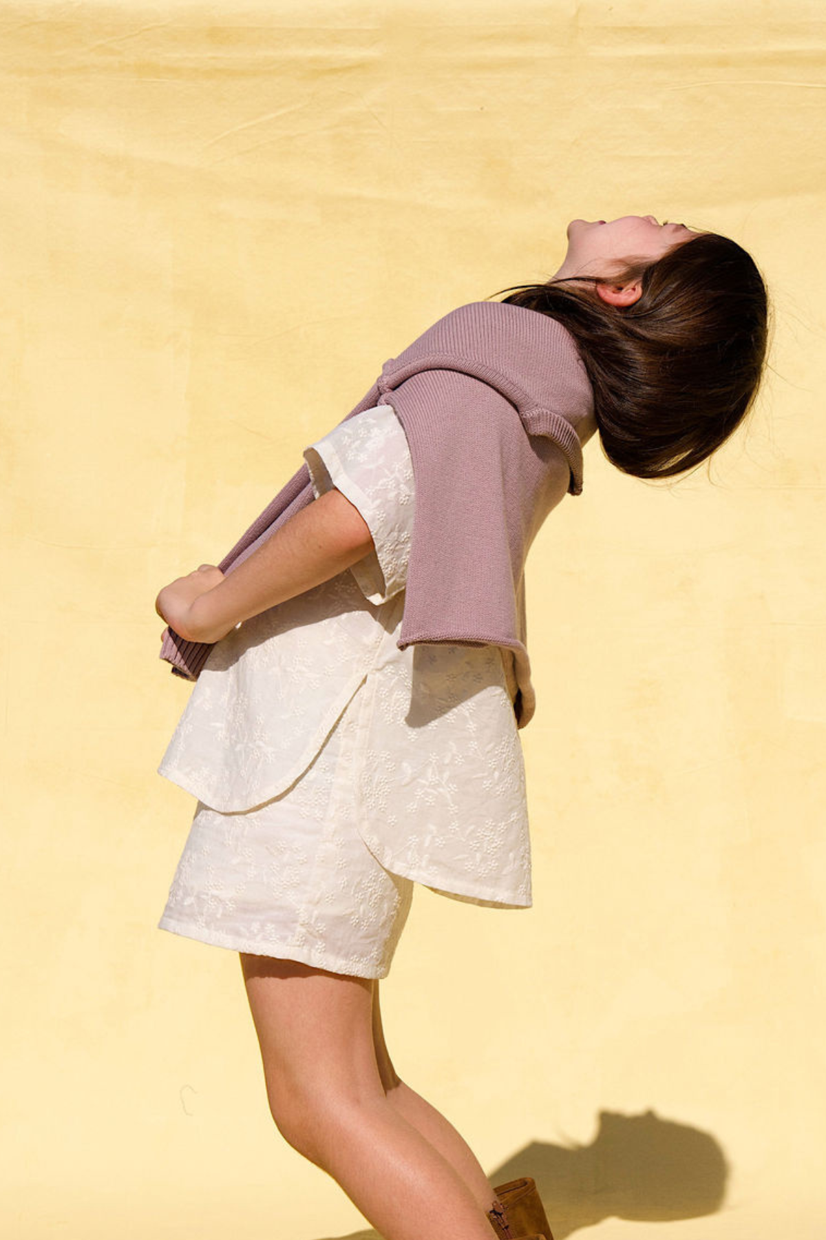 The Alva button up shirt - Embroidered Cream