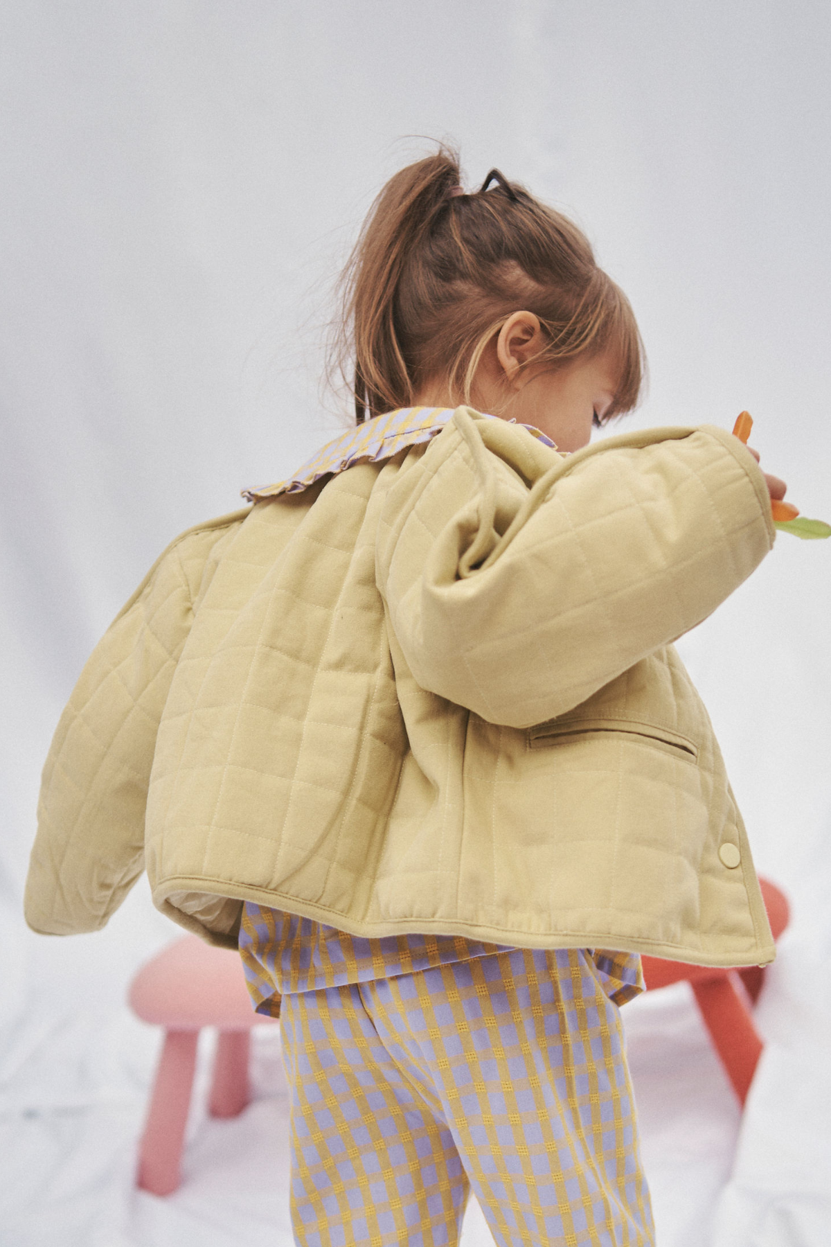 The Parker Quilted Jacket - Matcha Green