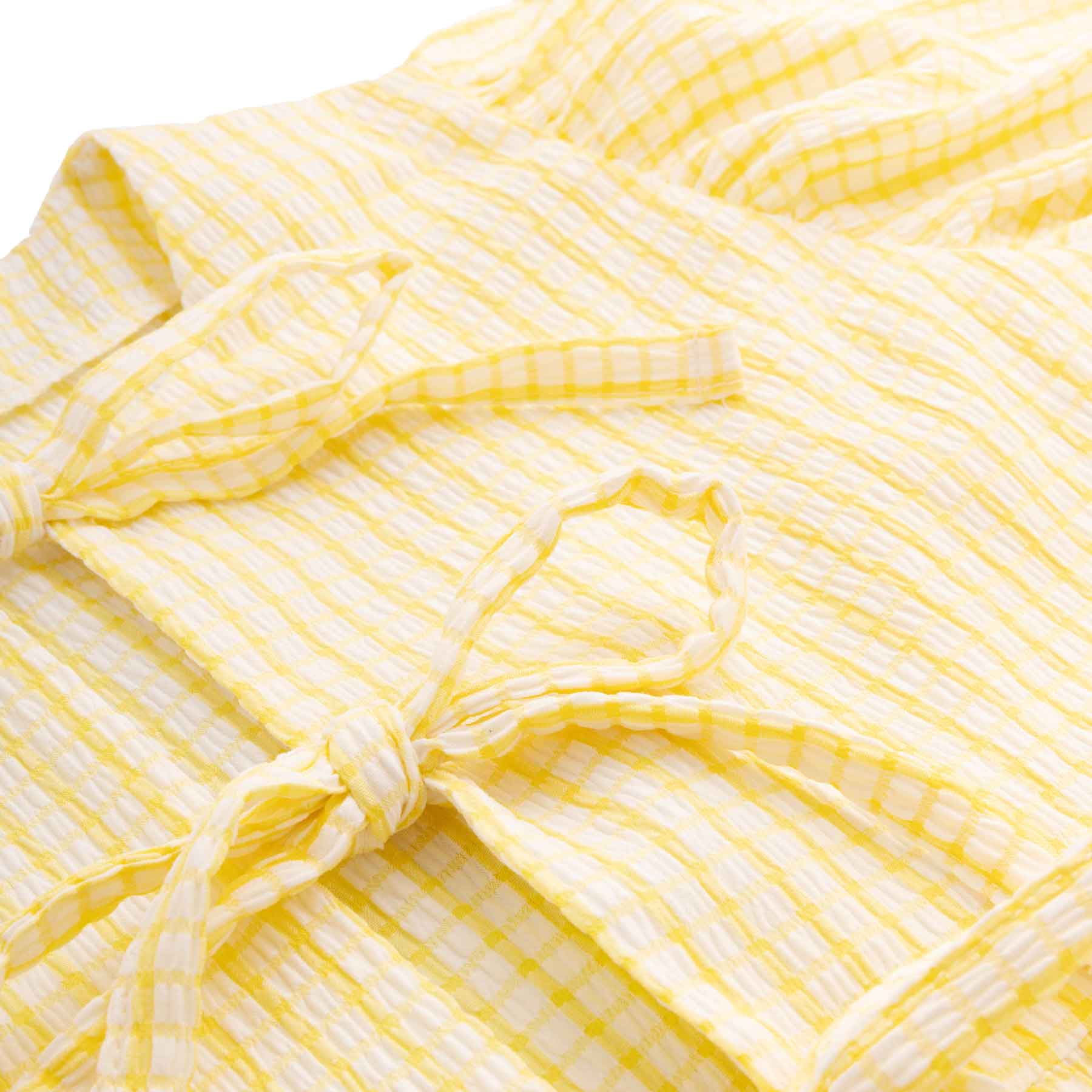 PRE ORDER - The Cami Blouse - Lemon Gingham