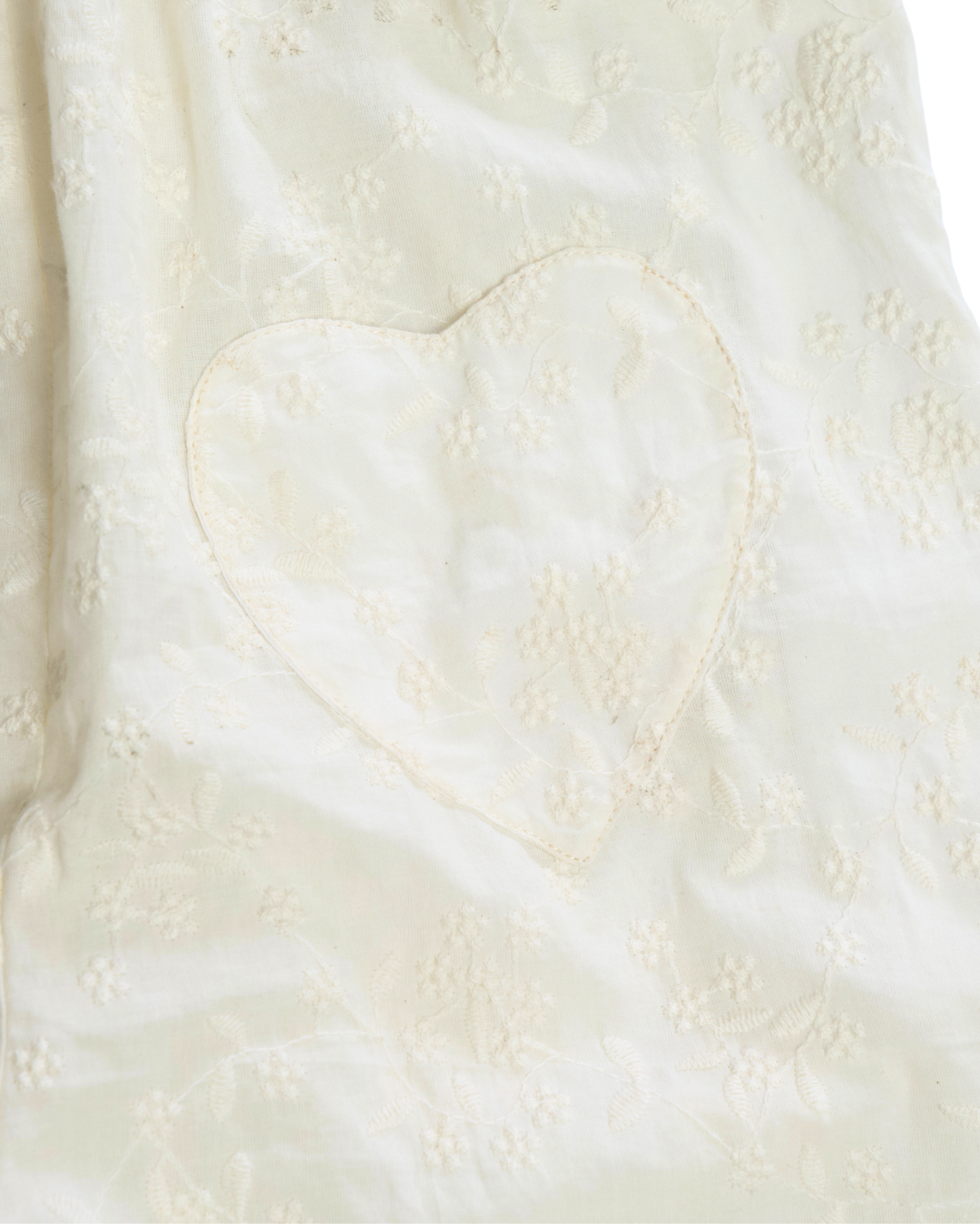 The Juniper Jumpsuit - Embroidered Cream
