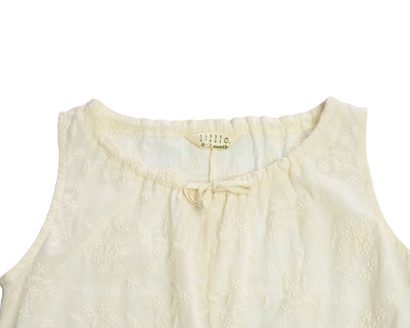 The Juniper Jumpsuit - Embroidered Cream