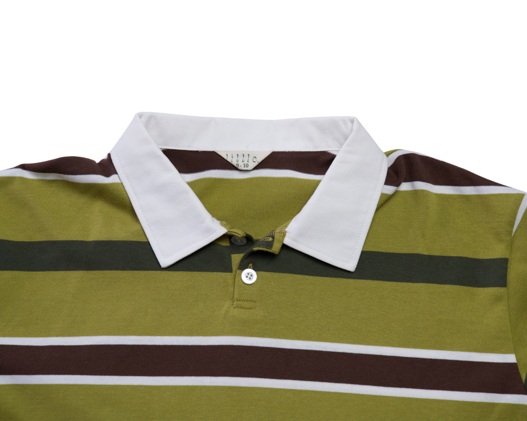 The Rae Rugby Jersey - Avocado Stripe