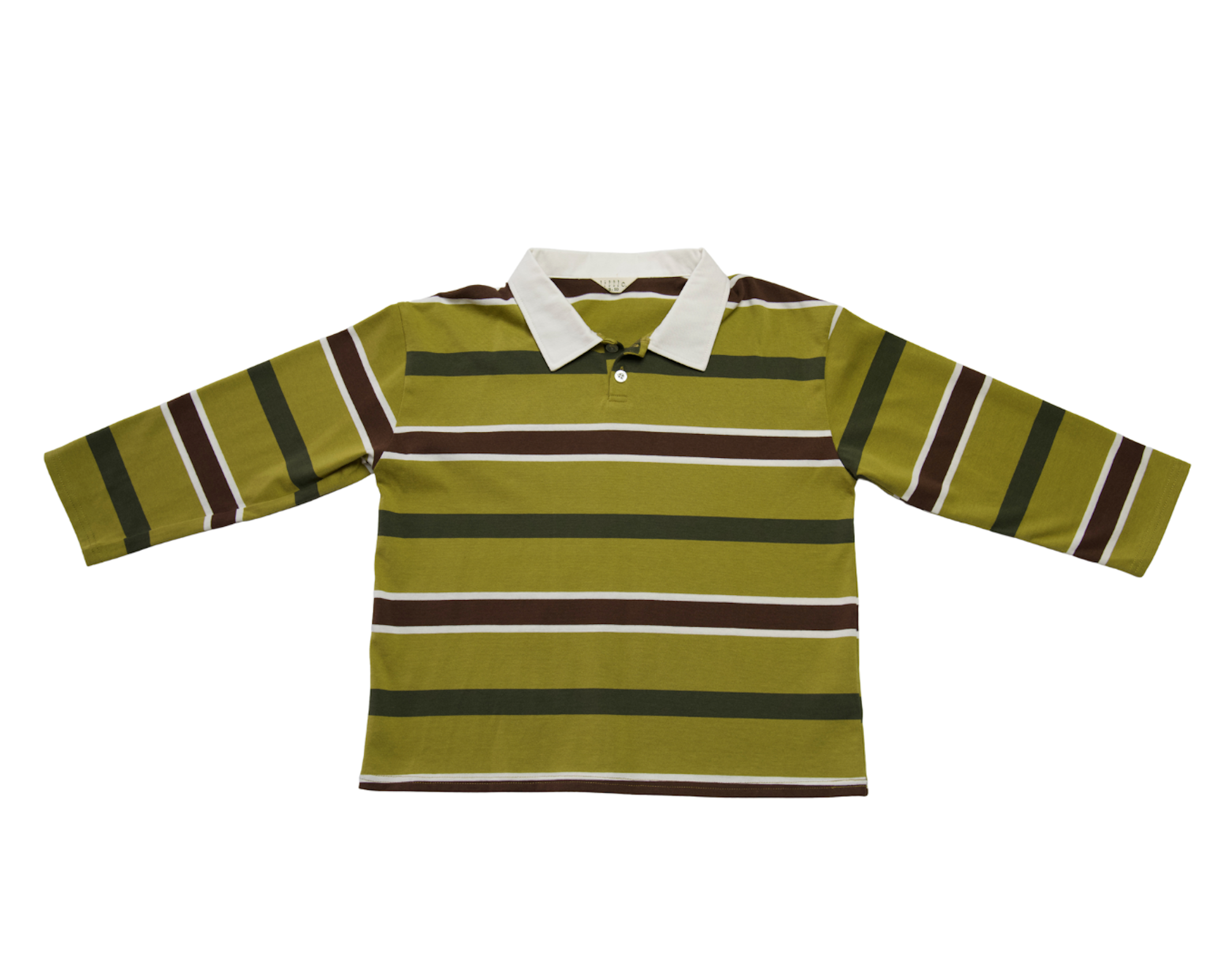 The Rae Rugby Jersey - Avocado Stripe