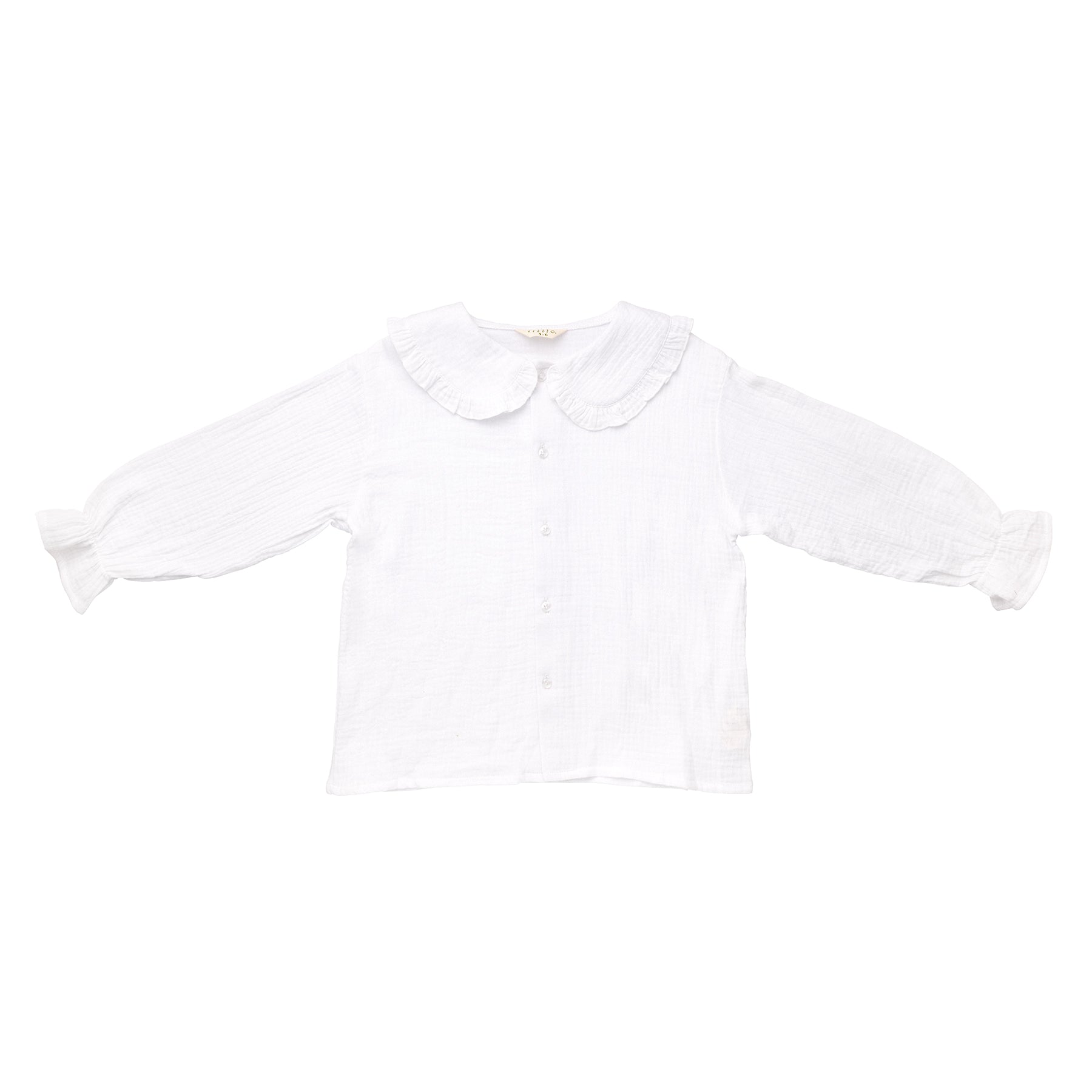 The Maggie Muslin Blouse - White