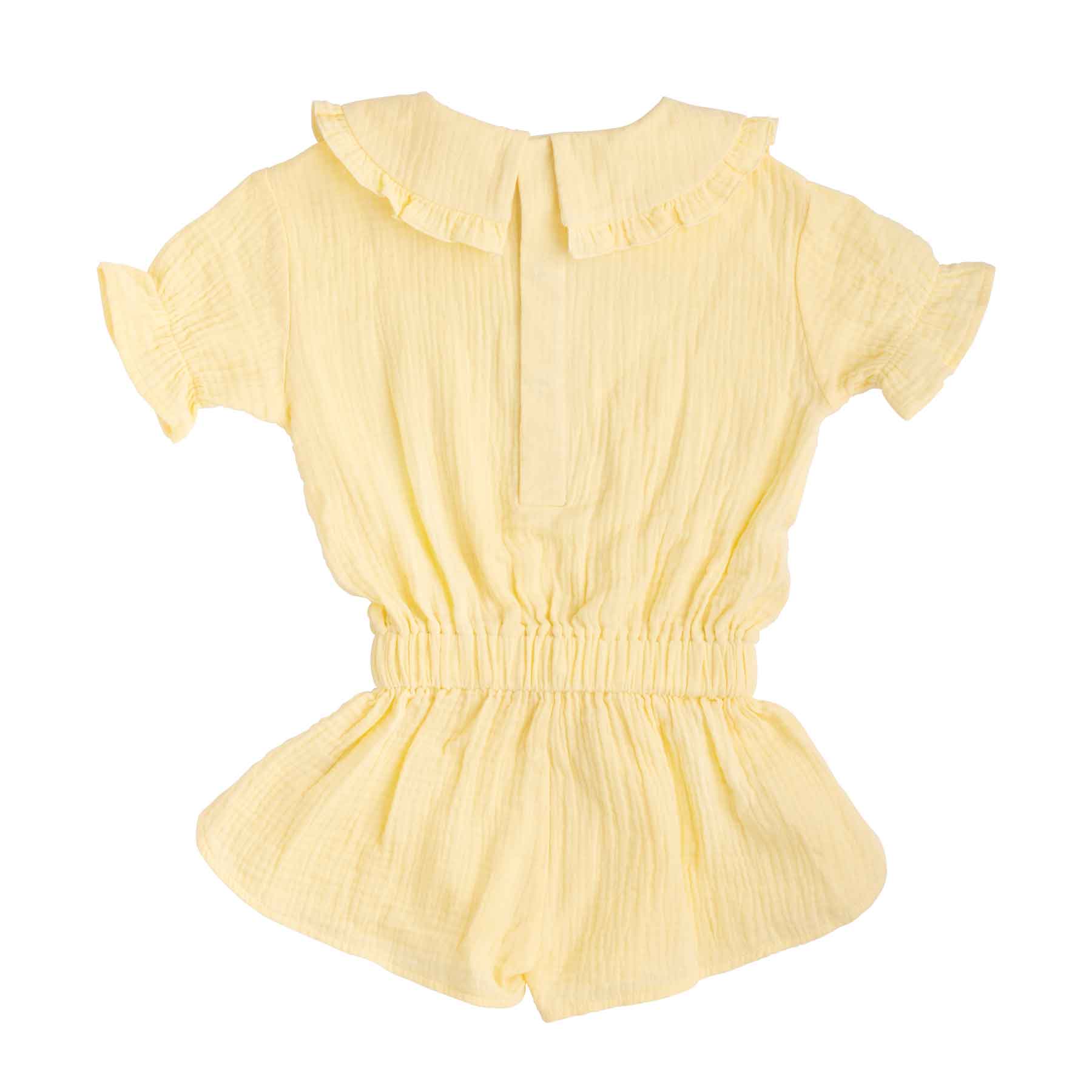 The Poppy Playsuit - Daffodil