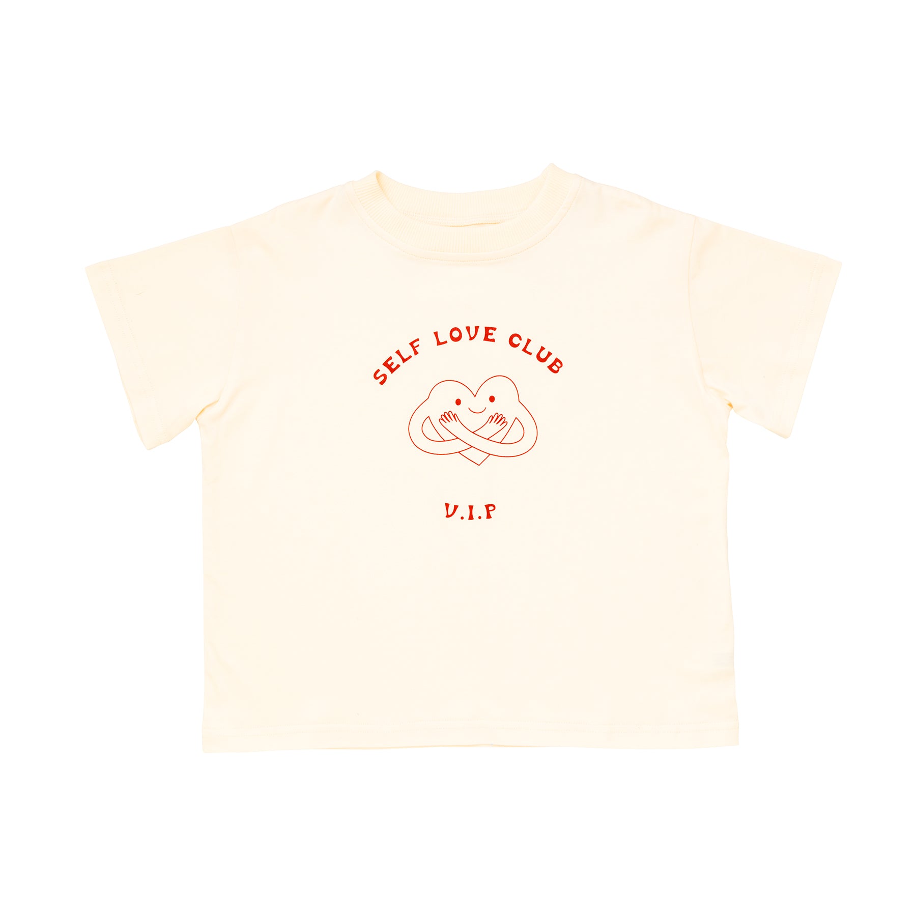 Self Love Club Tee - Buttercream