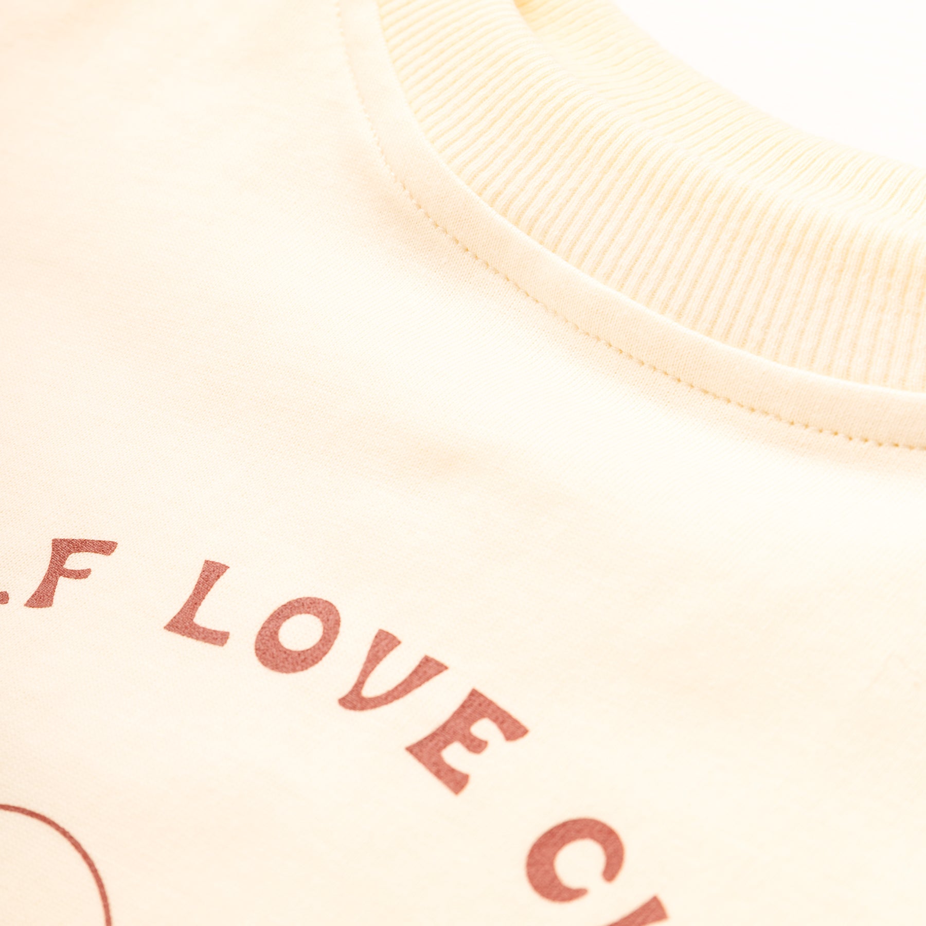 Self Love Club Tee - Buttercream