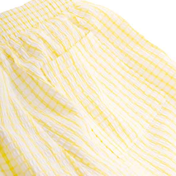 The Cami Shorts - Lemon Gingham