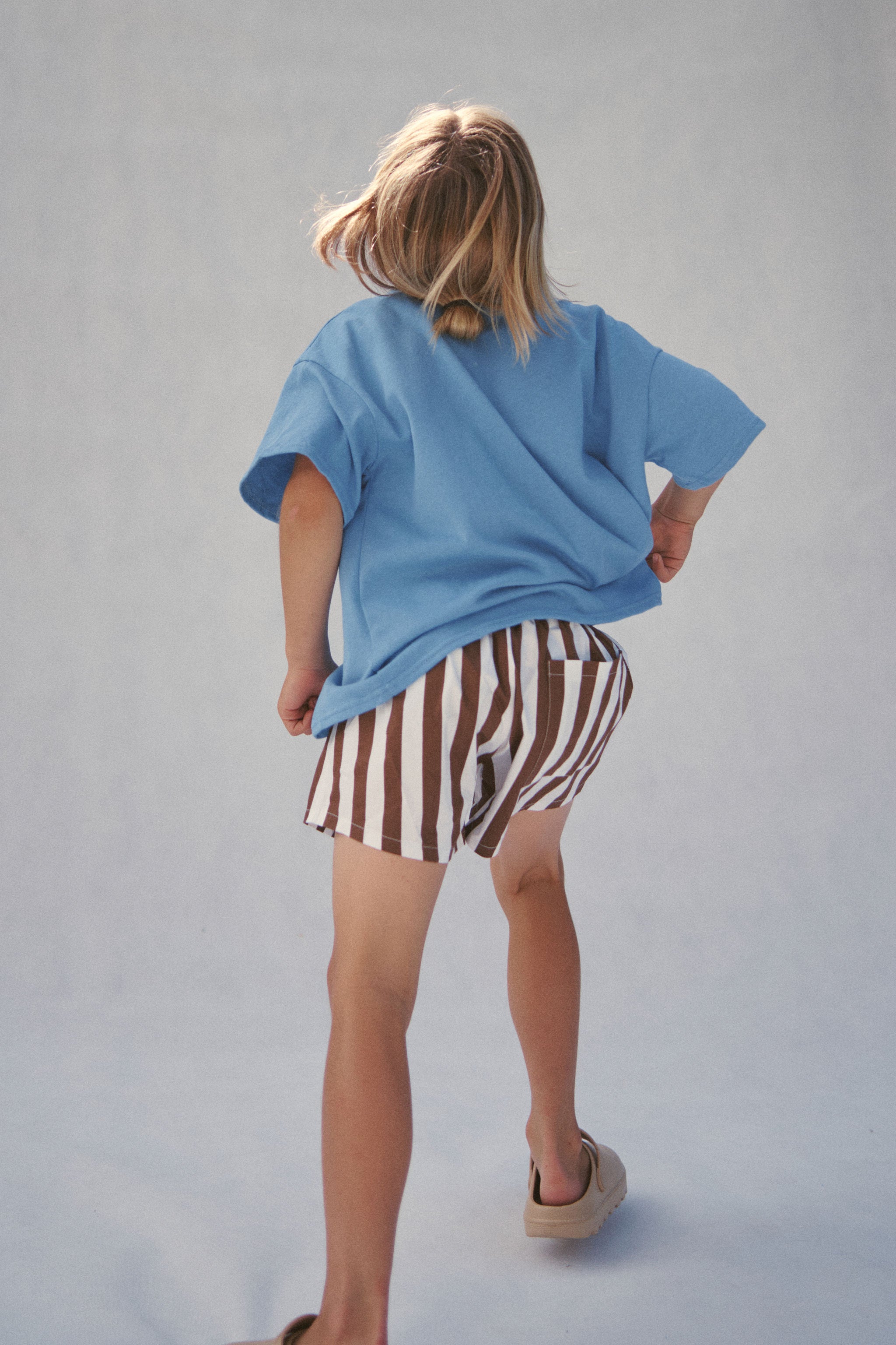 The Little Lou Tee - Pacific Blue